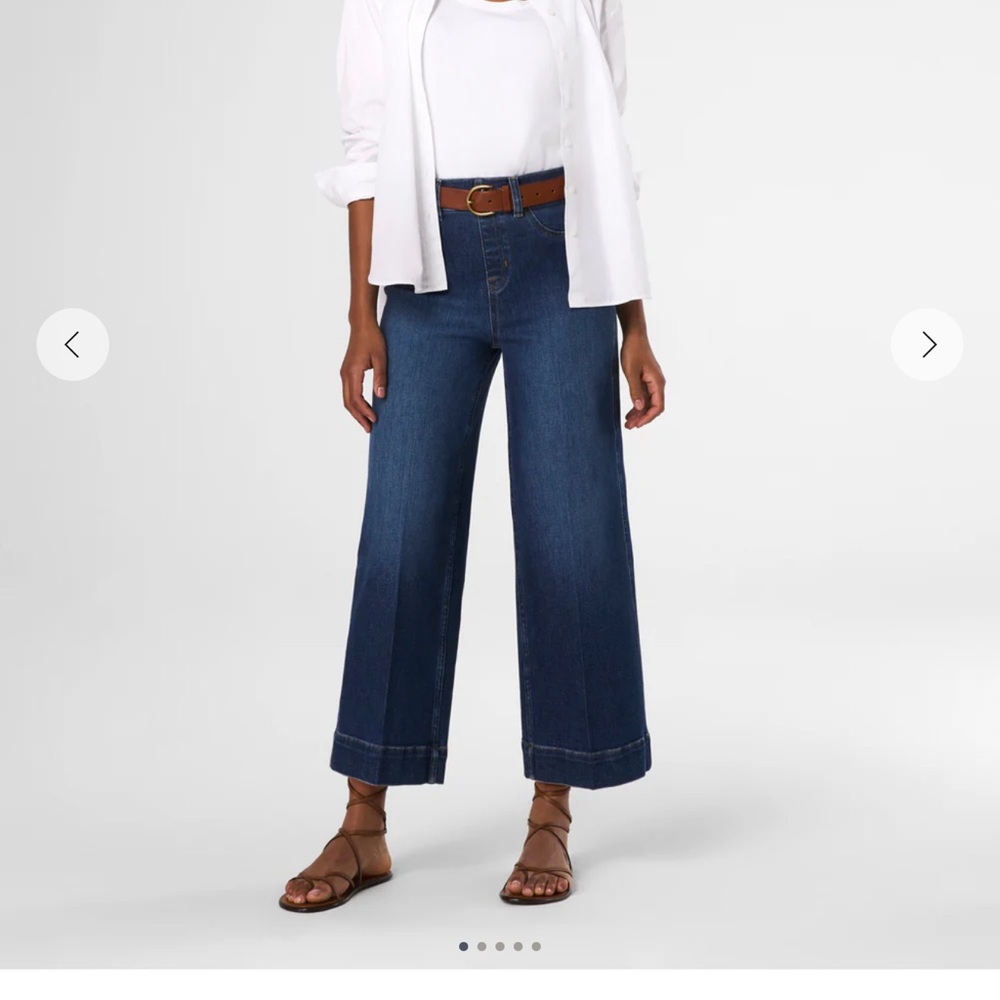 SPANX Dark Blue Flare Jeans
